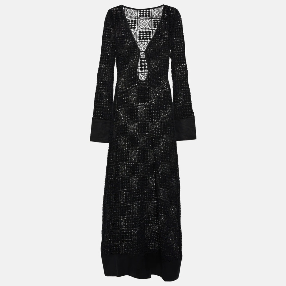NWT SIR Crochet cotton maxi dress